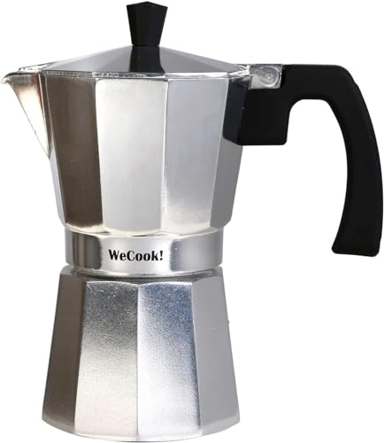 WECOOK! Paola Espressomaschine für die Herdplatte, Espressokocher, Italienischen Kaffee,...