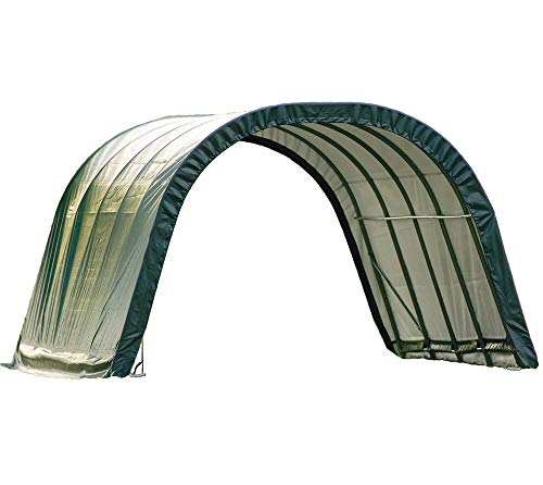 ShelterLogic Folien Weidezelt Zeltgarage | Grün | 610x380x260 cm