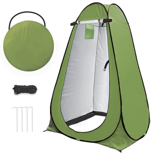 riggoo Duschzelt Camping,Outdoor Toilettenzelt Umkleidezelt, Portables Duschzelt Pop Up...