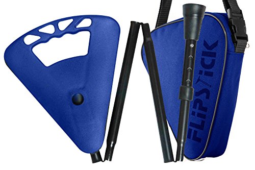 Flipstick Teleskop-Sitzstock faltbar mit Tasche