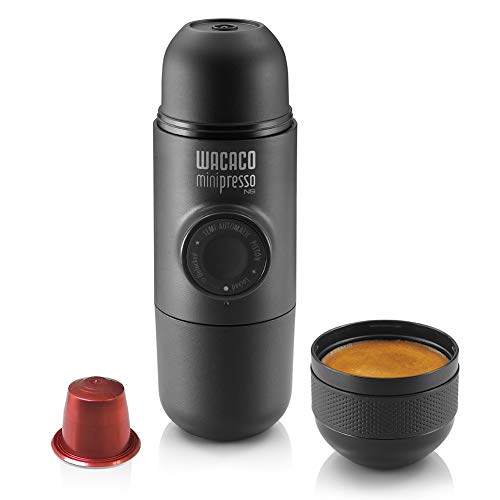 WACACO Minipresso , Tragbare Espressomaschine, Kompatibel mit NS-Kapseln (Original von...