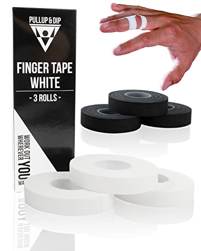 PULLUP & DIP Fingertape extra stark, 3 Rollen (30m) Finger Tape, hautfreundliches...