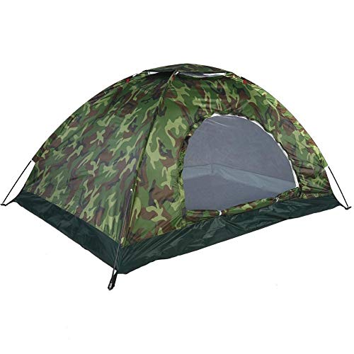 MAGT Camping Zelt, Outdoor 2 Personen Zelt Camouflage UV Schutz Wasserdicht 2 Mann Zelt...