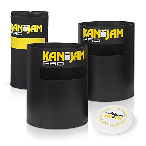 Kan Jam Unisex-Adult Pro Game Set, Black Yellow, Standard