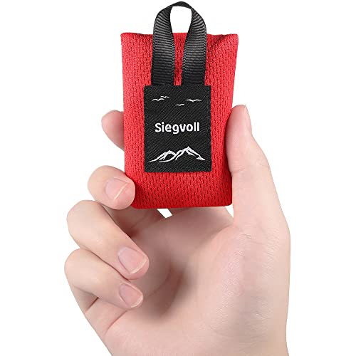 Siegvoll Mini Picknickdecke Ultraleicht ultradünne tragbare Stranddecke, Outdoor Decke...