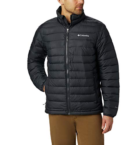 Columbia Powder Lite Jacke, Herren, groß, Powder Lite Jacket, Black (LATEST COLLECTION),...