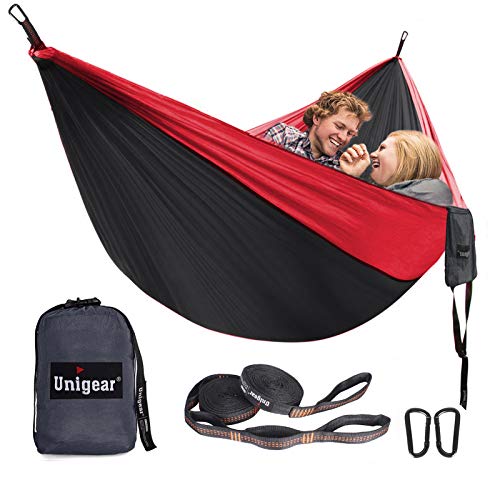 Unigear Hängematte 2 Personen Ultraleicht, 320X200cm Hammock Reisehängematte Camping...