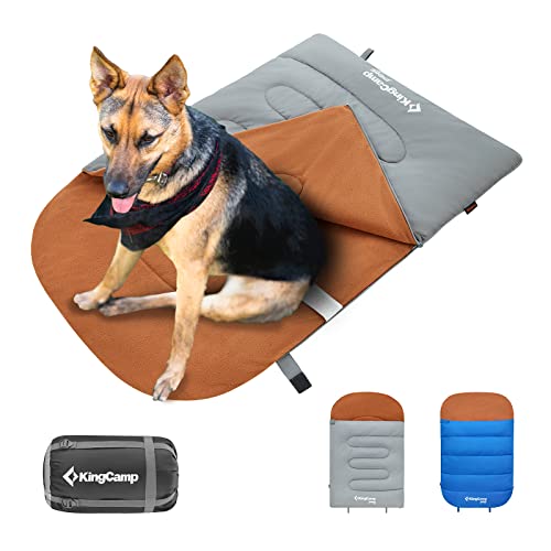 KingCamp Hundeschlafsack Hundedecke Warm Hundebett Premium Haustier Decke Leichtgewicht...