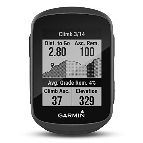 Garmin Edge 130 Plus – kompakter, 33 g leichter GPS-Radcomputer mit 1,8“ Display, präziser Datenaufzeichnung, Trainingsplänen, Navigation und MTB-Werten