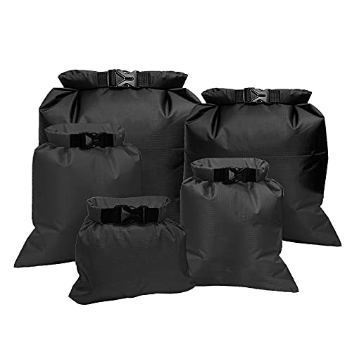 5 Stück wasserdichte Aufbewahrungsbeutel(1,5L+2,5L+3,5L+4,5L+6L ), Dry Tasche...