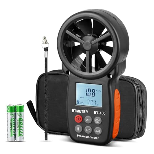 BTMETER BT-100 Digitaler Anemometer