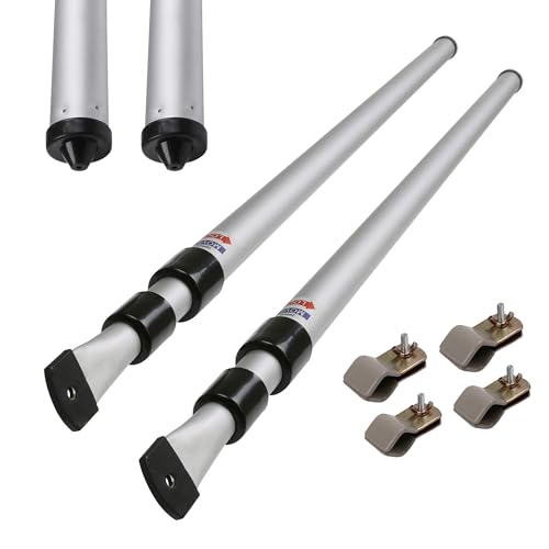 your GEAR Rear Upright Pole Set - 2 x Andruckstange, Vorzelte, Luftvorzelte, Teilvorzelte,...