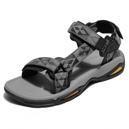 OutPro OutProHerren-Wandersandalen, wasserdicht, mit Fußgewölbeunterstützung, offene...