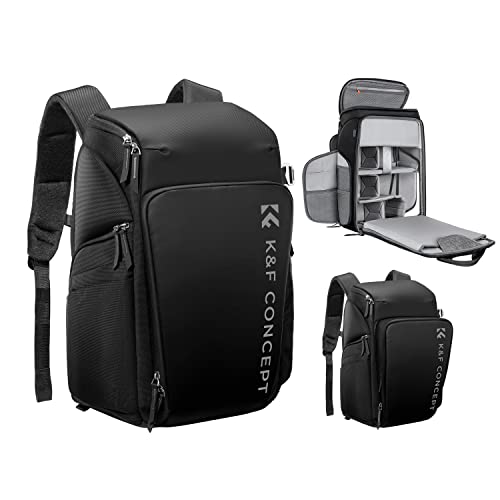 K&F Concept Kamerarucksack, Fotorucksack für Fotografen, Kamerarucksack mit...