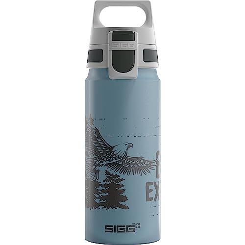 SIGG - Alu Trinkflasche Kinder - WMB ONE Brave Eagle - Für Kohlensäurehaltige Getränke...