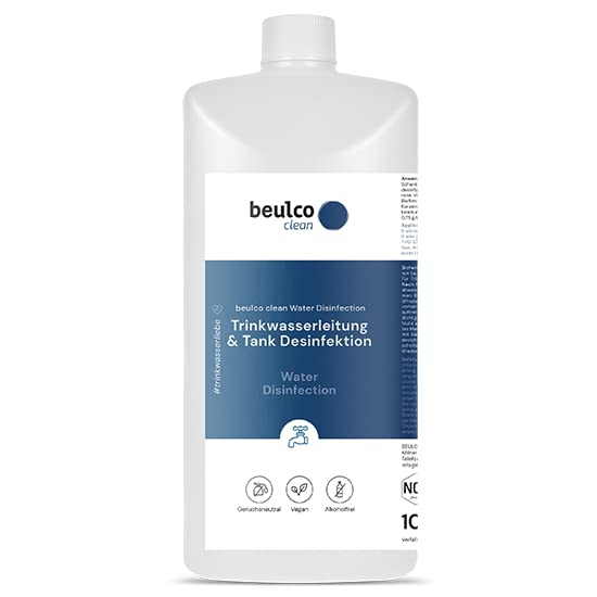 BEULCO CLEAN - Trinkwasserleitung & Tank Desinfektion 1 Liter Flasche - Wasserleitung &...