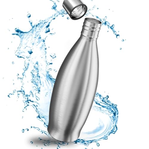 MATE OF STEEL® 100% Plastikfreie 900ml Edelstahl Flasche für Sodastream Crystal -...
