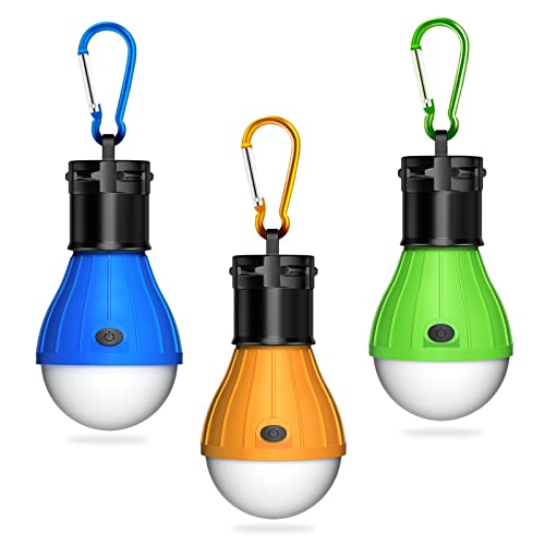 Winzwon 3er Pack Campinglampe mit Haken