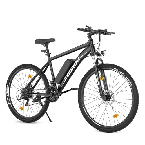 Touroll U1 E-Bikes, 26/29 Zoll E Bike Herren Damen mit Abnehmbarer 36V 13Ah Akku, 250W...