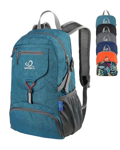 WATERFLY Ultraleicht Faltbar Klein Rucksack