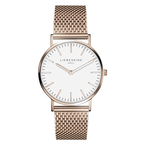 Liebeskind Berlin Damen Analog Quarz Armbanduhr rose