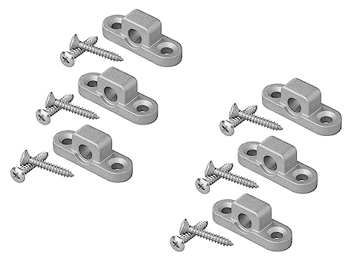 MULTIBROS 6 Stück Vorzeltöse für Wohnmobil & Wohnwagen - aus Metall mit Rostschutz,...