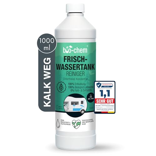 bio-chem Frischwassertank Reiniger 1000 ml - Hochwirksamer Tankreiniger für Wohnmobil &...