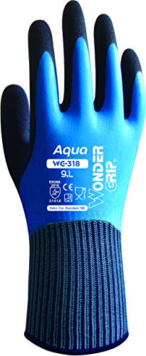 Wonder Grip WG-318 Aqua - Arbeitshandschuh