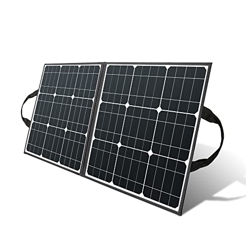 Solarpanel Faltbar 100W Solar Powerbanks 18V Monokristalline Solarmodule Balkonkraftwerk...