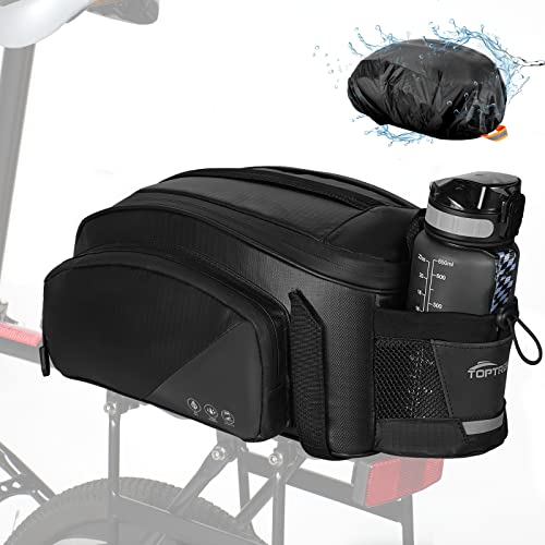toptrek Fahrradtaschen für Gepäckträger, 12L Gepäckträgertasche, Wasserdicht &...