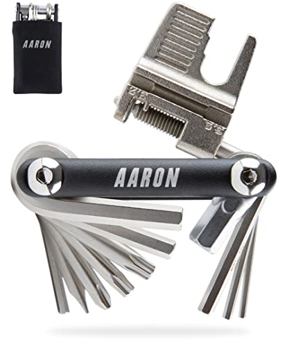 AARON Tool 20 in 1 Multitool - Fahrrad Multifunktionswerkzeug aus rostfreiem...
