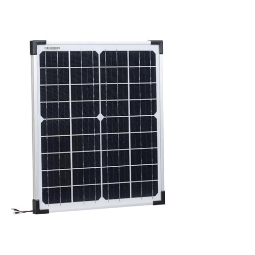 revolt Mobiles Solarmodul: Mobiles Solarpanel mit monokristallinen Solarzellen, 20 Watt...