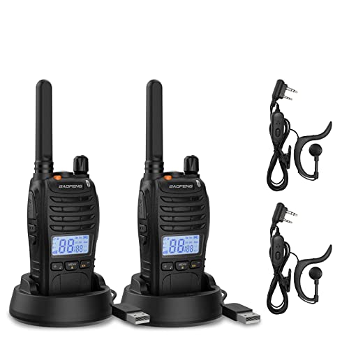 Baofeng BF-88ST Pro PMR446 Walkie Talkie, Verbesserte Wiederaufladbare Lizenzfreie...