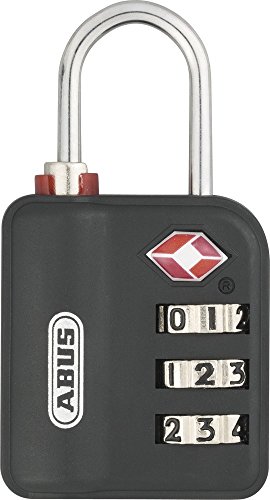ABUS TSA-Schloss 147TSA/30 - Kofferschloss mit 3-stelligem Zahlencode - für Koffer,...