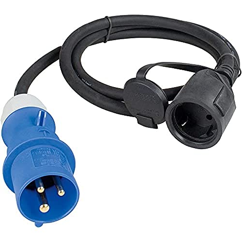 as - Schwabe Camping CEE-Adapterleitung - 1,5 m H07RN-F 3G2,5 - mit CEE-Stecker &...