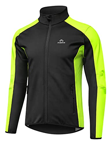 INBIKE Fahrradjacke Herren Winter Wasserdicht Atmungsaktiv Laufjacke Softshelljacke Jungen...