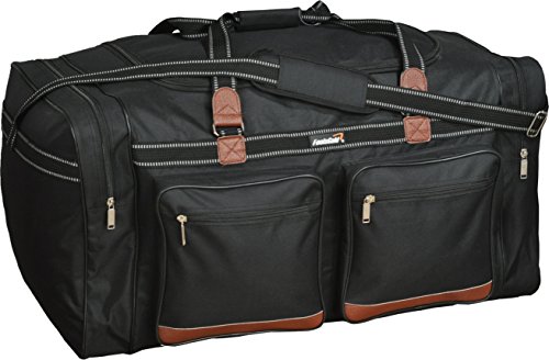 Foolsgold Extra große 120L Reisetasche Holdall Tasche Schwarz