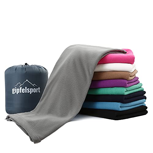 gipfelsport Mikrofaser Fleece Decke