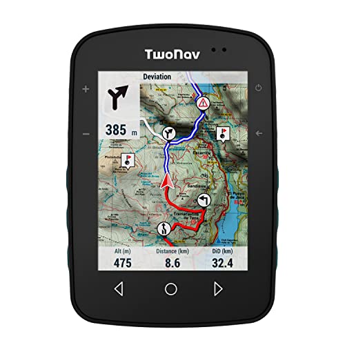 TwoNav Terra, Outdoor GPS mit 3,7-Zoll-Breitbild für Berg, Wandern, MTB, Fahrrad oder...