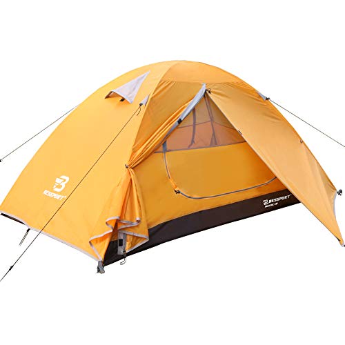 Bessport Tent Ultra Lightweight Camping Tents Waterproof 3-4 Season Dome Tent Instant Set...