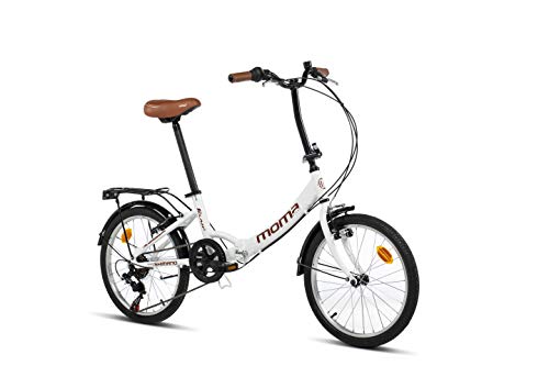 moma bikes Falträder First Class 20', Aluminium, SHIMANO 6 Gänge, Sattelkomfort