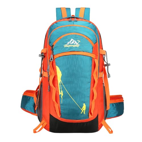 Bergsteigerrucksack für Herren, Outdoor-Bergsteigertasche - Wasserdichter Campingrucksack...