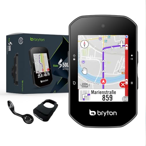 Bryton Rider S500 2,4 Zoll Farb LCD Touchscreen GPS-Fahrradcomputer Offline EU Karte,...