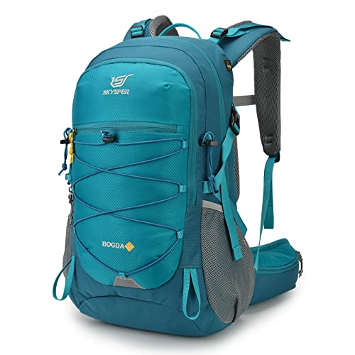 SKYSPER Wanderrucksack 35L Camping Backpack mit Rückenbelüftung Trekkingrucksack aus...