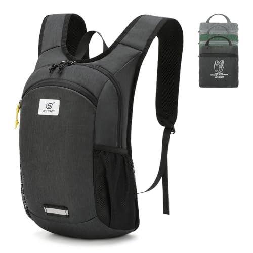 SKYSPER Faltbarer Rucksack 10L Klein Ultraleicht Tagesrucksäcke Wanderrucksack...