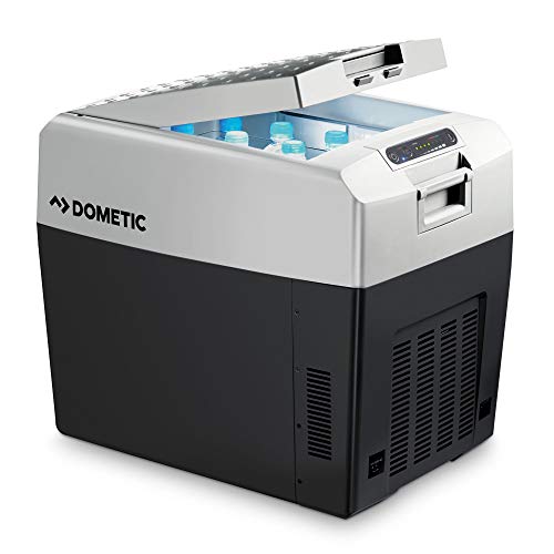 DOMETIC TropiCool TCX 35 - tragbare elektrische Kühlbox, 33 Liter, 12/24 V und 230 V für...