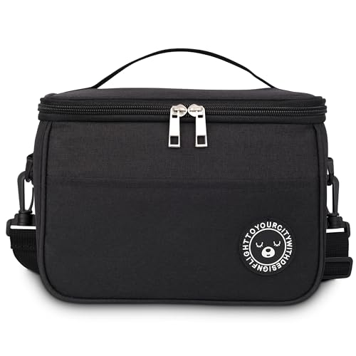 BALIGO Kühltasche Klein 6.4L, Lunchbox Tasche, Lunchtasche Isoliert, Kühltasche Faltbar,...