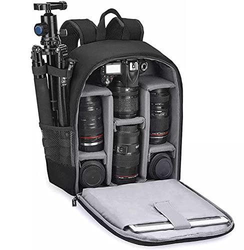 Cwatcun Kamerarucksack Wasserbeständig Fotorucksack Professioneller Kameratasche für...