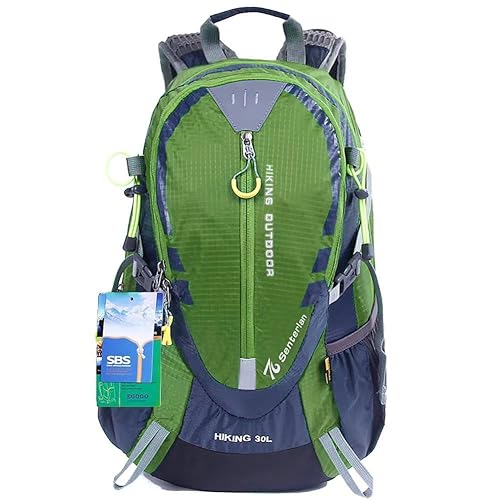 EGOGO 30L Wasserdicht Wanderrucksack Camping Rucksack mit Regenschutz Laufen Radfahren im...