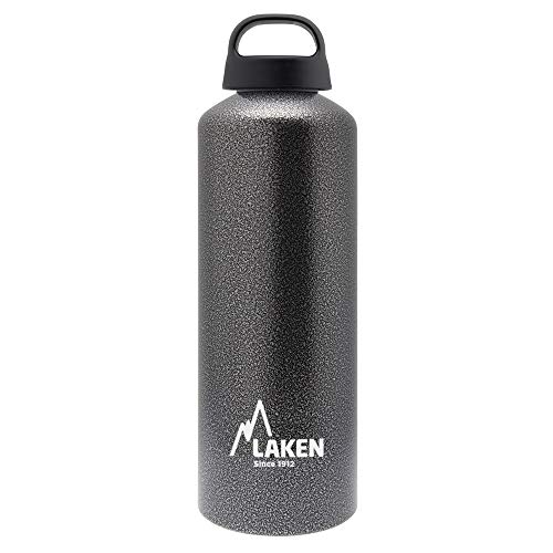 Laken Classic Alu Trinkflasche Weite Öffnung Schraubdeckel mit Schlaufe, BPA frei...